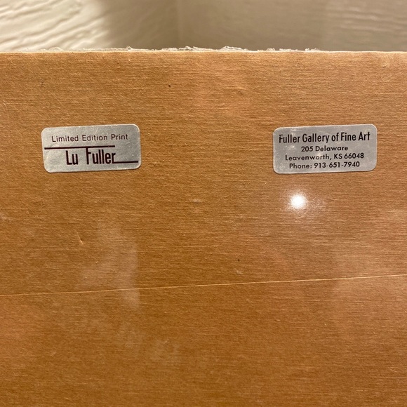 Rare- Vintage Lu Fuller Limited Edition Print, Artist Proof, Double Matted - Picture 6 of 7